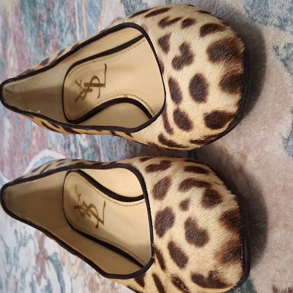 YSL Leopard Flats - Picture 3 of 10